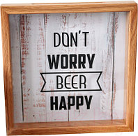 Копилка для пробок Richwood Don't Worry / beer2626-4g/natural