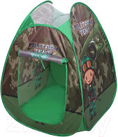 Детская игровая палатка Наша игрушка Военный шатер / CD726-TJ1