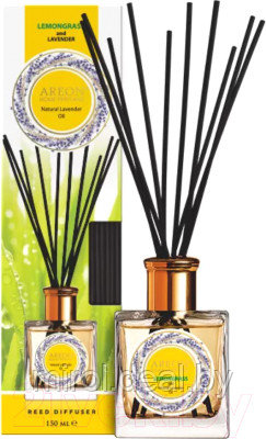 Аромадиффузор Areon Home Perfume Sticks Nature Oil Lemongrass & Lavender Oil / LHP05 - фото 1 - id-p226722430
