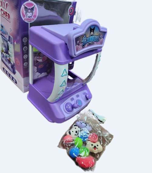 Игровой автомат хватайка с набором игрушек Kuromi, аппарат для ловли игрушек - фото 4 - id-p226725013