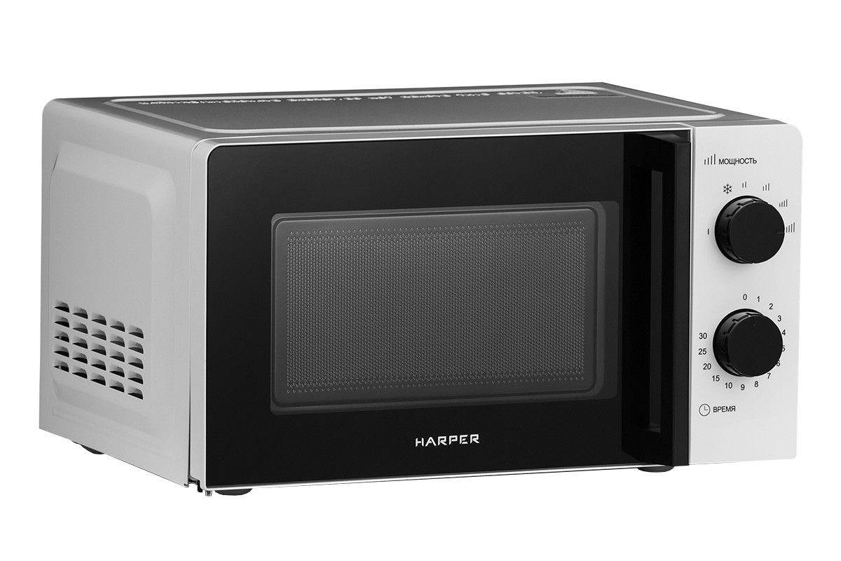 Микроволновая печь Harper HMW-20SM01 (белый) - фото 6 - id-p226662744