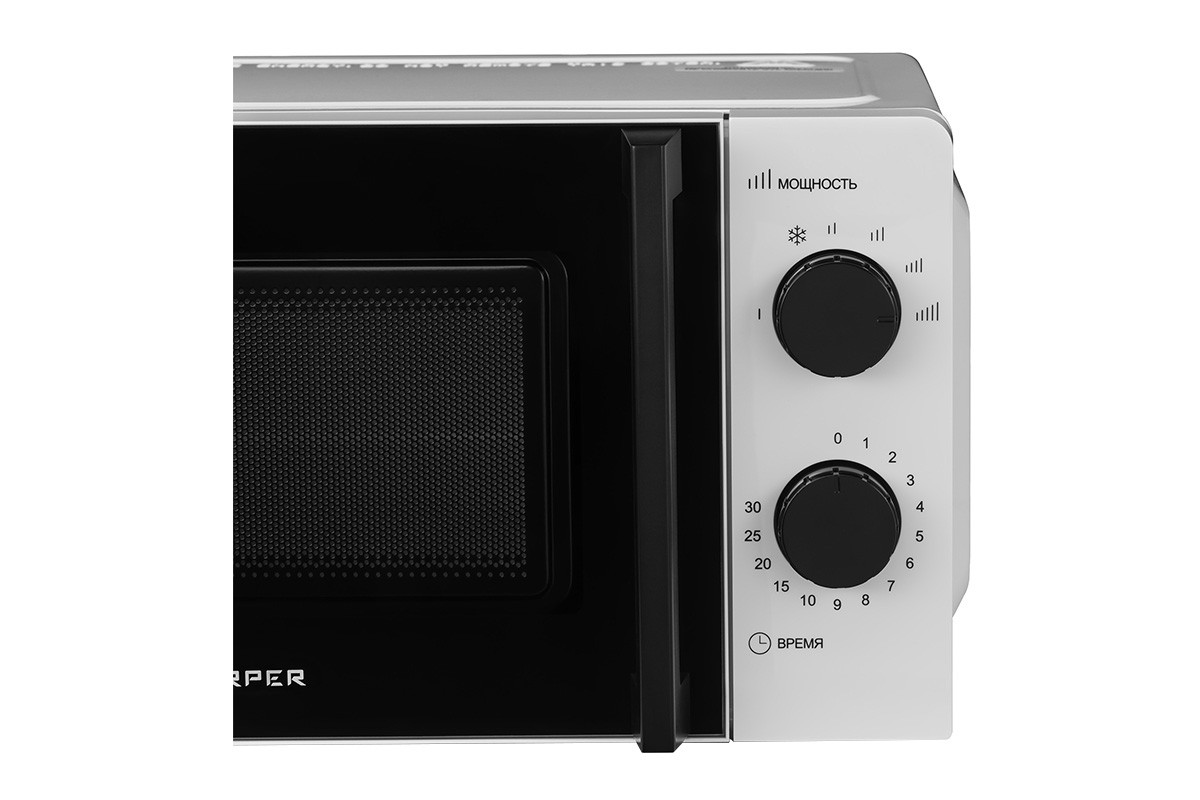 Микроволновая печь Harper HMW-20SM01 (белый) - фото 7 - id-p226662744