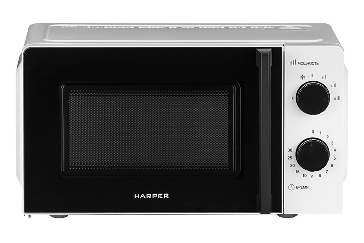 Микроволновая печь Harper HMW-20SM01 (белый) - фото 8 - id-p226662744