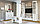 Шкаф-пенал с витриной  Данте / Р 330.49 ясень анкор Речицадрев, фото 2