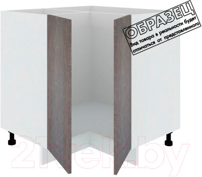 Шкаф-стол кухонный Кортекс-мебель Корнелия Лира НШУ без столешницы угловой - фото 2 - id-p226733752