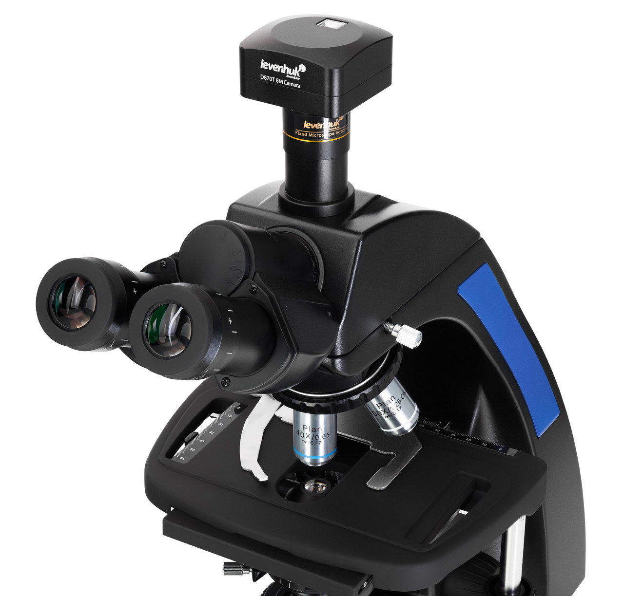 Микроскоп цифровой Levenhuk D870T, 8 Мпикс, тринокулярный - фото 6 - id-p226630140