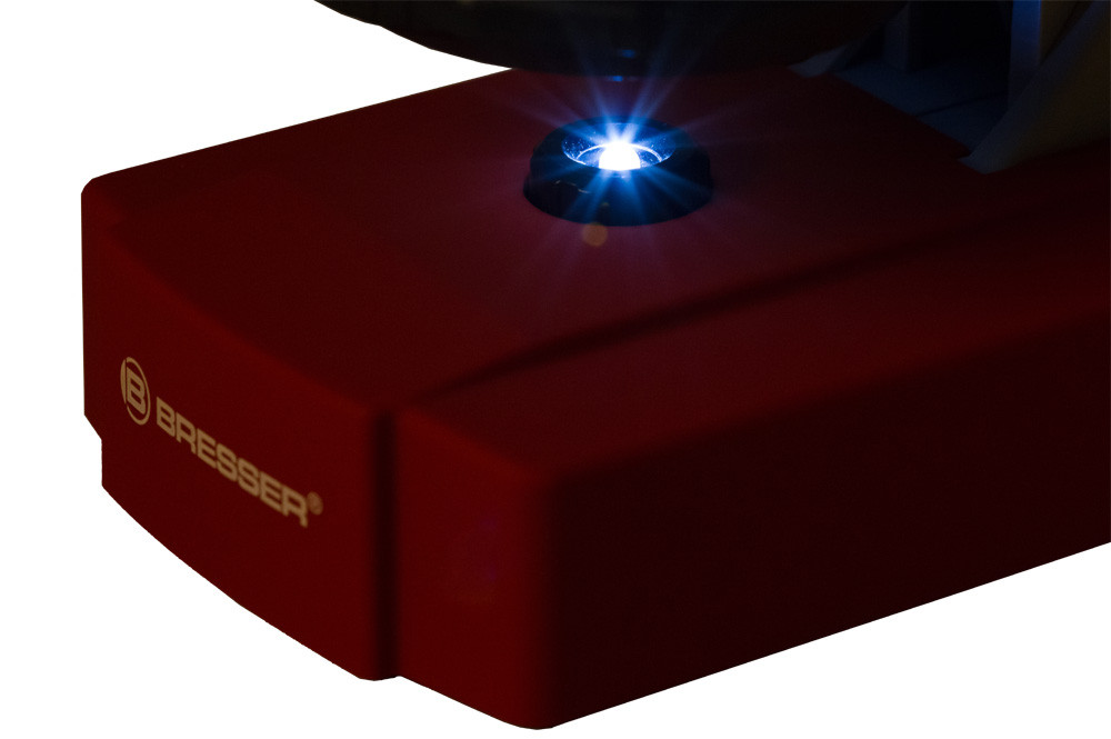 Микроскоп Bresser Junior 40x-640x, красный - фото 9 - id-p226629428