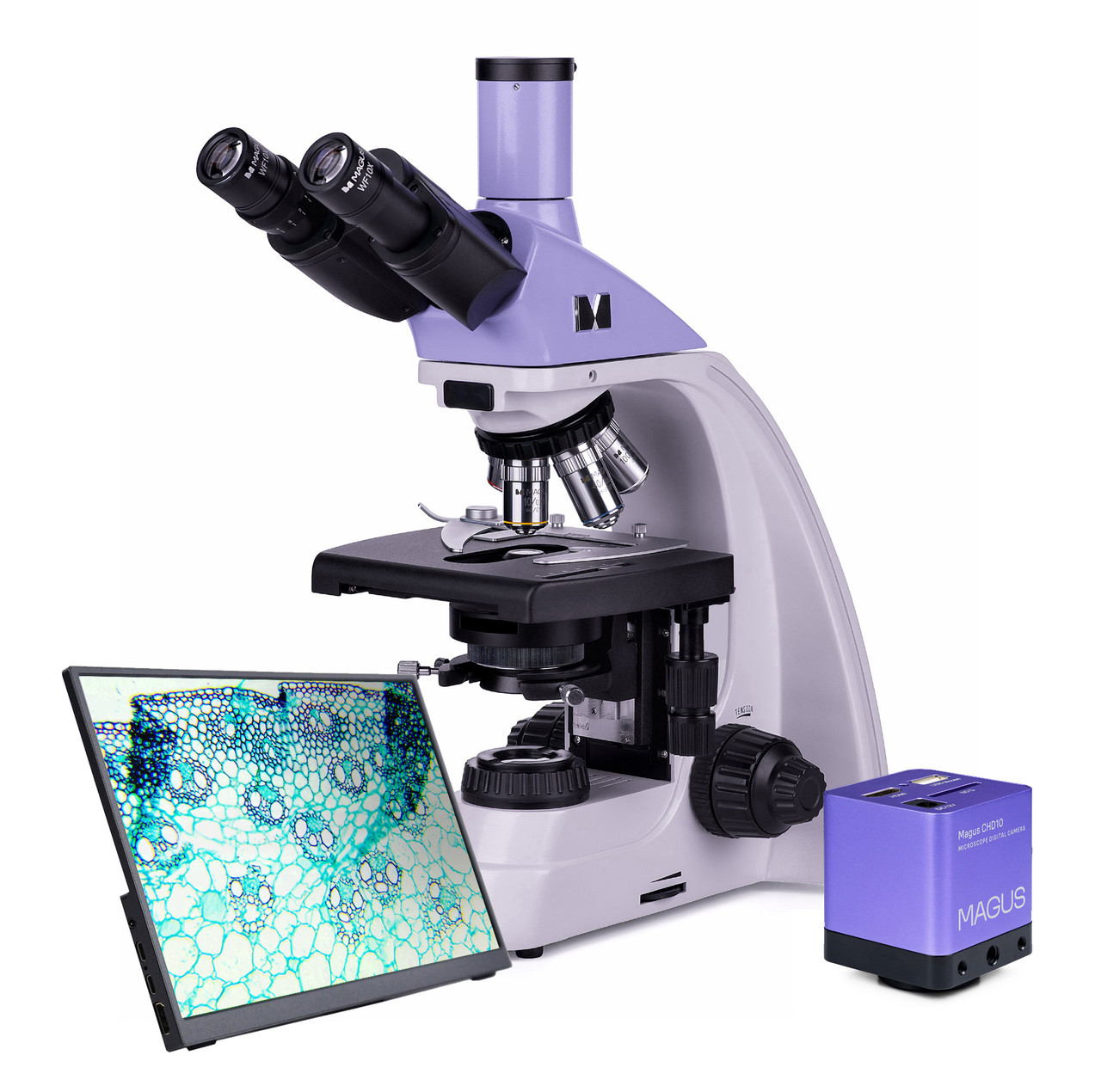 Микроскоп биологический цифровой MAGUS Bio D230TL LCD - фото 1 - id-p226630195