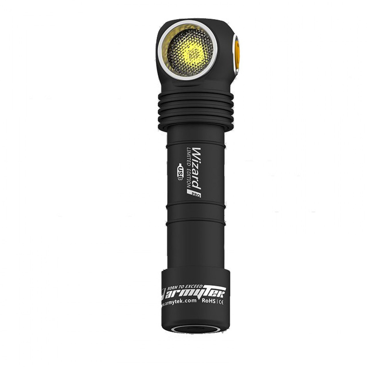 Налобный мощный фонарь Armytek Wizard Pro Magnet USB Nichia (теплый свет) - фото 6 - id-p226632379