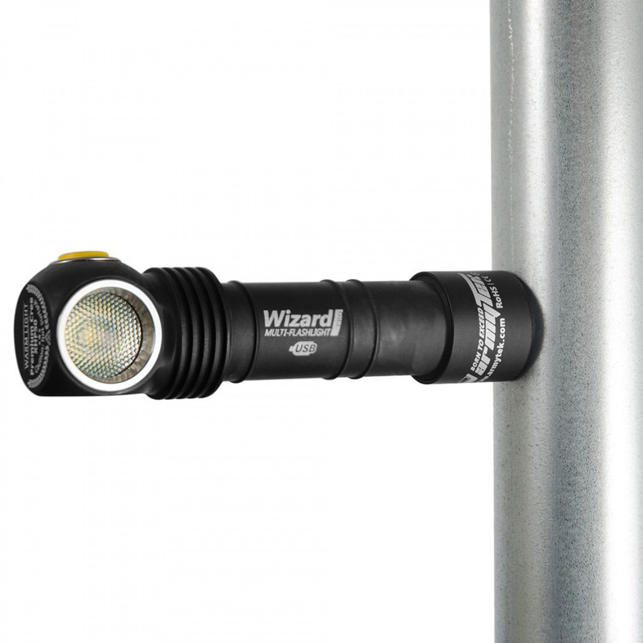 Налобный мощный фонарь Armytek Wizard Pro Magnet USB Nichia (теплый свет) - фото 10 - id-p226632379