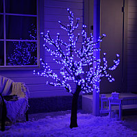 Светодиодное дерево «Сакура» 1.8 м, 768 LED, постоянное свечение, 220 В, свечение синее