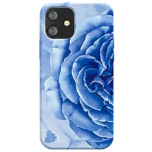 Чехол PQY Peony для iPhone 12 Mini Синий
