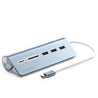 Хаб Satechi USB-C Combo HUB for desktop Голубой