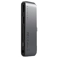 Хаб Satechi USB-C Mobile PRO Hub SD Серый