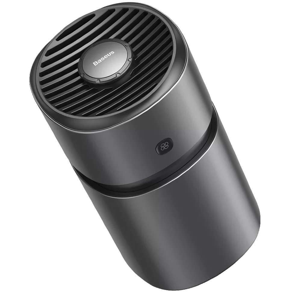 Ароматизатор с портативным вентилятором Baseus Breeze fan Air Freshener Чёрный - фото 2 - id-p226740219