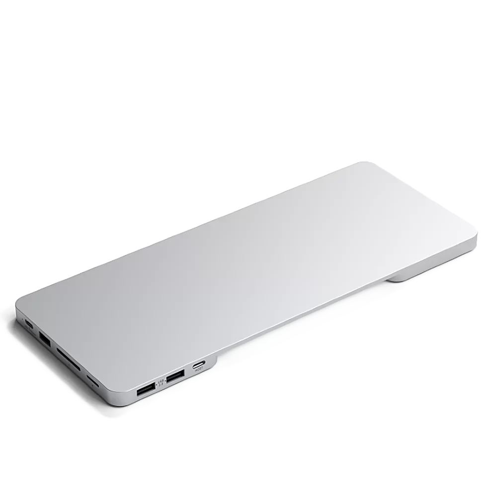 Док-станция Satechi USB-C Slim Dock для iMac 24" Серебро - фото 1 - id-p226741229