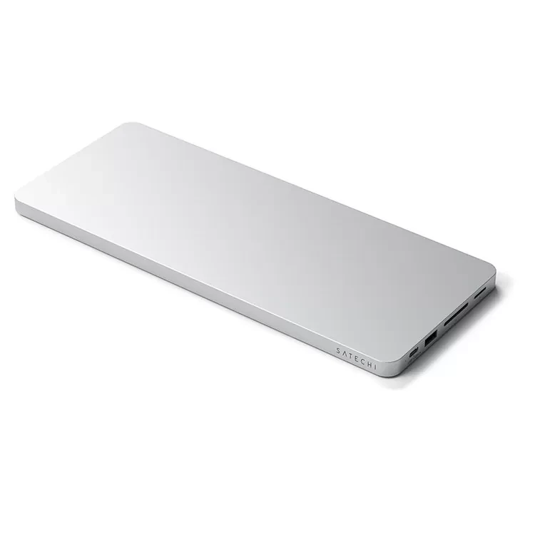 Док-станция Satechi USB-C Slim Dock для iMac 24" Серебро - фото 3 - id-p226741229