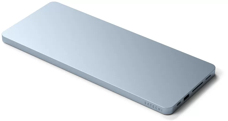 Док-станция Satechi USB-C Slim Dock для iMac 24" Синяя - фото 6 - id-p226741230