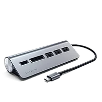 Хаб Satechi USB-C Combo HUB for desktop Серый