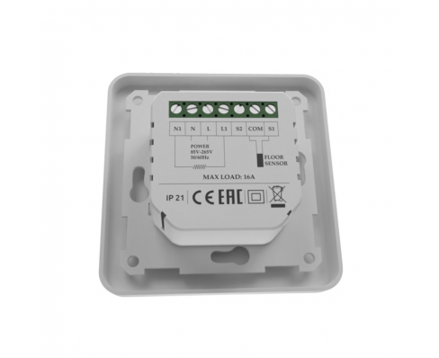 Программируемый терморегулятор теплого пола ThermoLife IQ Smart ET-6A WiFi, белый - фото 4 - id-p183663099
