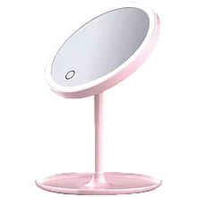 Зеркало косметическое DOCO Daylight Small Pro Розовое
