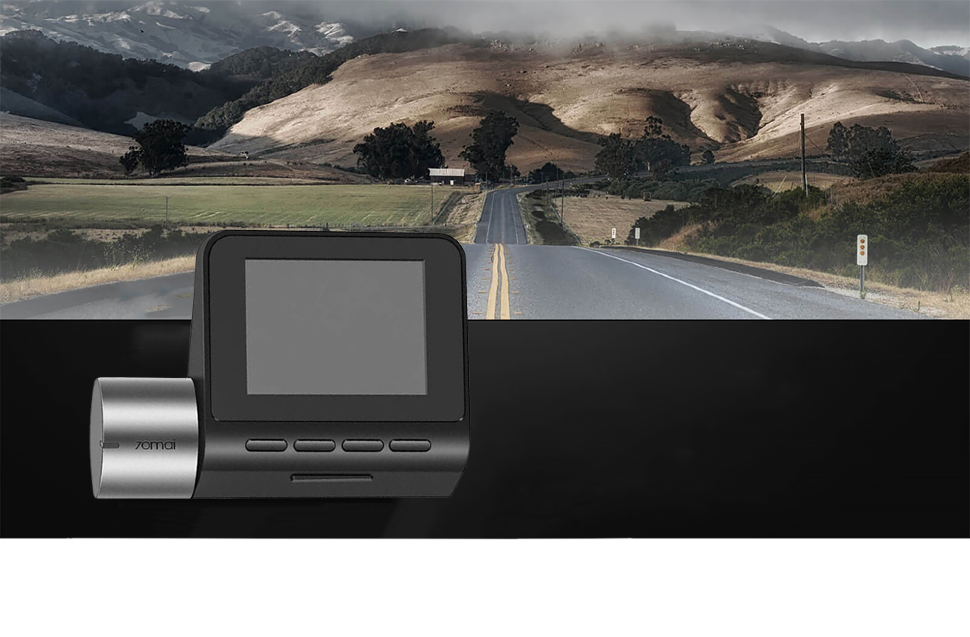 Видеорегистратор 70mai Dash Cam Pro Plus+Rear Cam Set A500S-1 Чёрный - фото 4 - id-p226740245