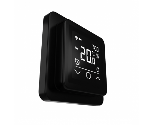 Программируемый терморегулятор теплого пола ThermoLife IQ Smart ET-6A WiFi, черный - фото 3 - id-p152176893