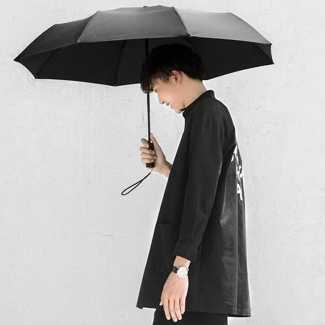 Зонт Daily Elements Super Wind Resistant Umbrella MIU001 Чёрный - фото 3 - id-p226741285