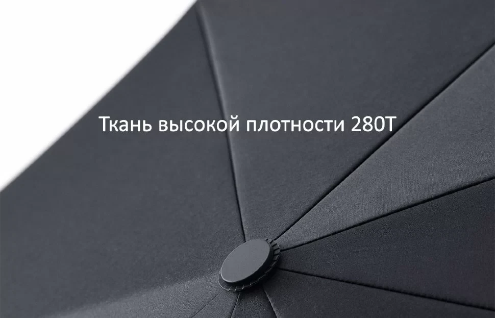 Зонт Daily Elements Super Wind Resistant Umbrella MIU001 Чёрный - фото 8 - id-p226741285