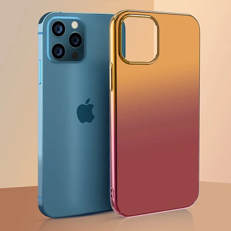 Чехол PQY Aurora для iPhone 12 Pro Max Оранжевый-Красный - фото 2 - id-p226739308