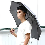 Зонт c фонариком KongGu Reverse Ten Bone Automatic Lighting Umbrella Чёрный, фото 5