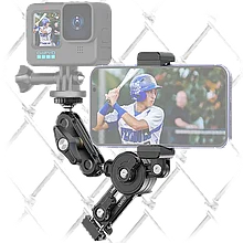 Держатель Ulanzi CM010 Baseball Fence Mount для смартфона и камеры