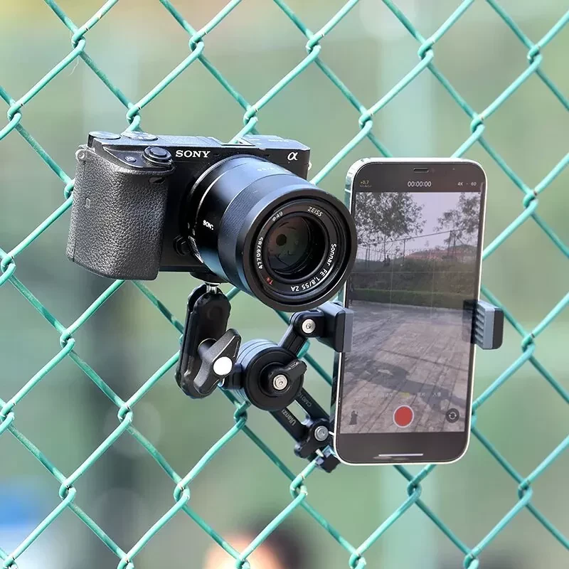 Держатель Ulanzi CM010 Baseball Fence Mount для смартфона и камеры - фото 3 - id-p226744207