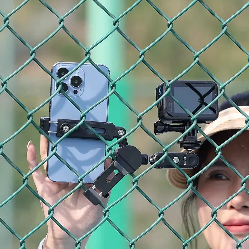 Держатель Ulanzi CM010 Baseball Fence Mount для смартфона и камеры - фото 5 - id-p226744207