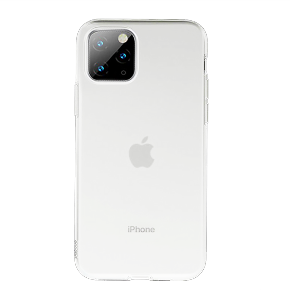 Чехол Baseus Jelly Liquid для iPhone 11 Pro Max Белый - фото 1 - id-p226739319