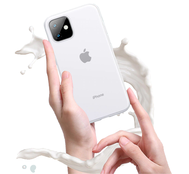 Чехол Baseus Jelly Liquid для iPhone 11 Pro Max Белый - фото 5 - id-p226739319