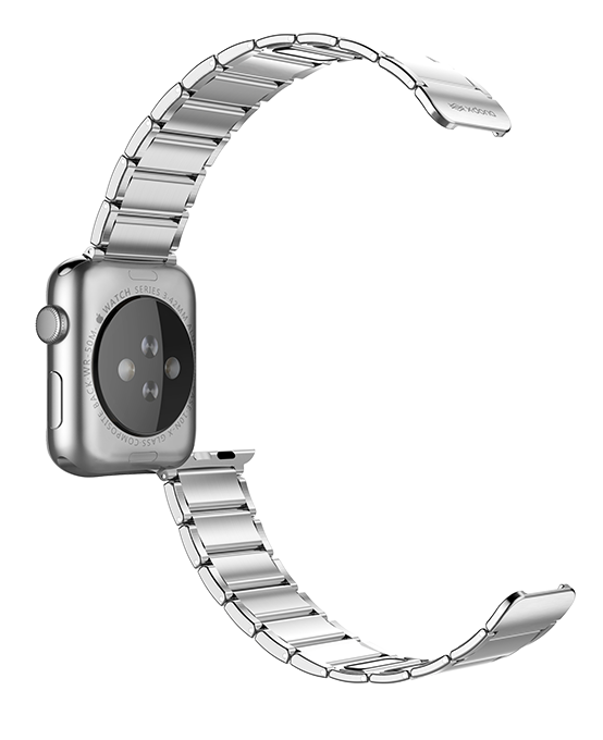 Браслет X-Doria Classic для Apple Watch 38/40 мм Серебро - фото 3 - id-p226741297