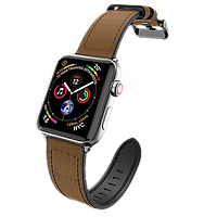 Ремешок X-Doria Hybrid Leather для Apple watch 38/40 мм Коричневый