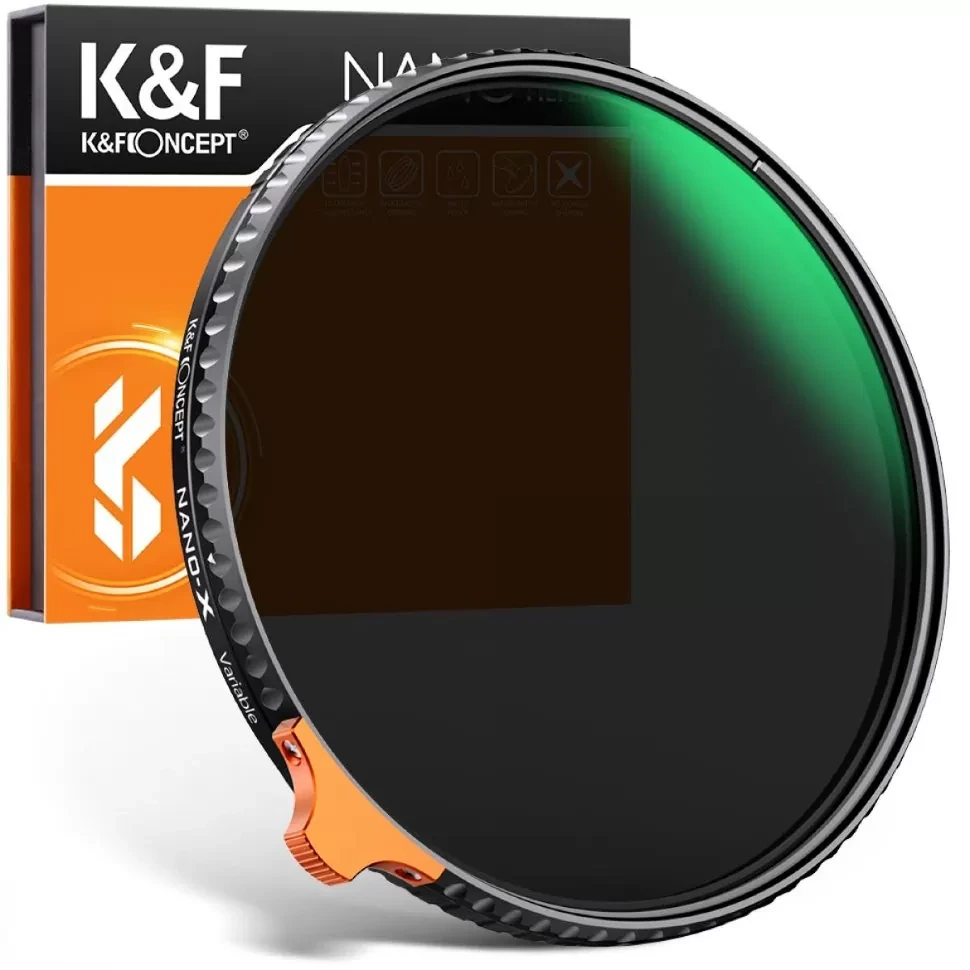 Светофильтр K&F Concept Nano-X ND2-400 58мм - фото 2 - id-p226745184