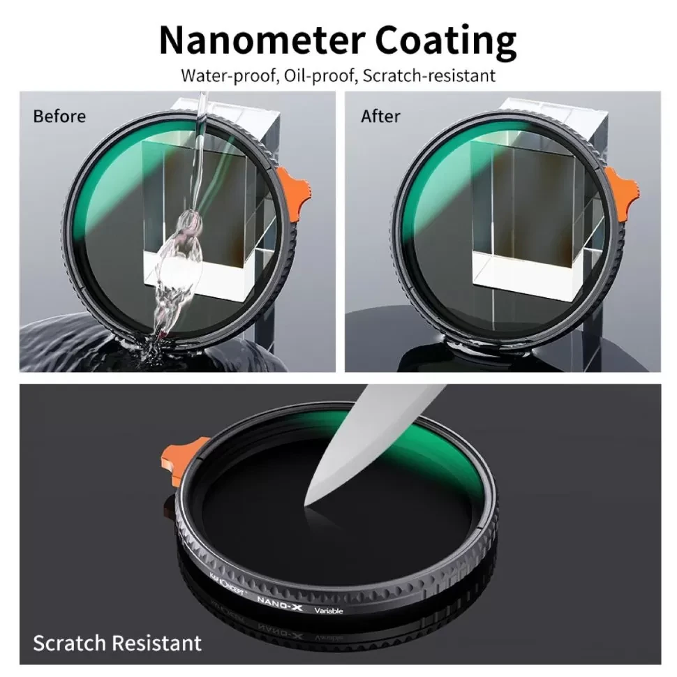 Светофильтр K&F Concept Nano-X ND2-400 58мм - фото 10 - id-p226745184