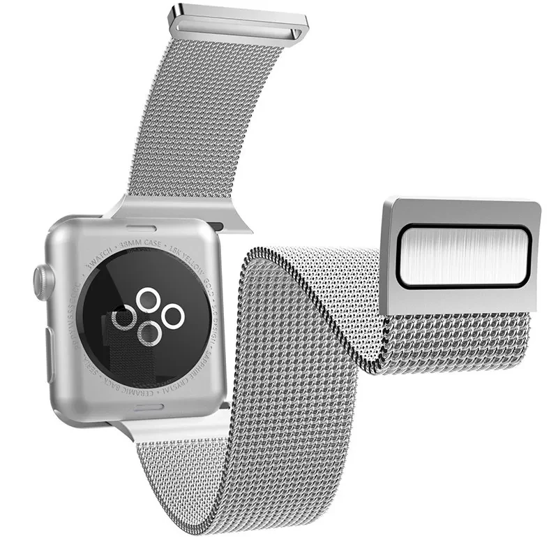 Ремешок X-Doria New Mesh для Apple Watch 42/44 мм Серебро - фото 2 - id-p226741306