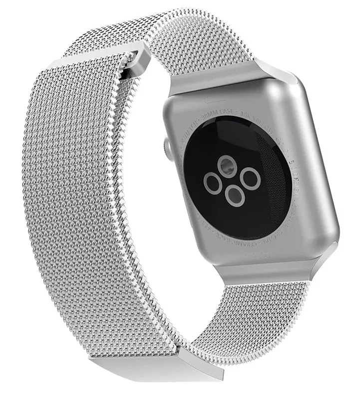 Ремешок X-Doria New Mesh для Apple Watch 42/44 мм Серебро - фото 3 - id-p226741306