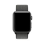 Ремешок Special case Nylon Sport для Apple Watch 38/40 мм Черно-Серый, фото 2