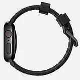 Ремешок Nomad Rugged Strap V.2 для Apple Watch 38/40мм Чёрный с чёрной фурнитурой, фото 7