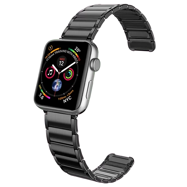 Браслет X-Doria Classic для Apple Watch 42/44 мм Чёрный
