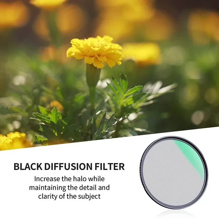 Светофильтр K&F Concept Nano-X Black Mist 1/2 52мм - фото 8 - id-p226745189