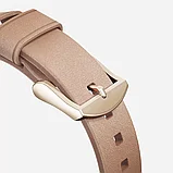 Ремешок Nomad Modern Slim для Apple Watch 38/40 мм Бежевый с золотой фурнитурой, фото 7