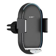Автодержатель с беспроводной зарядкой Xiaomi Wireless Car Charger Pro 50W Чёрное