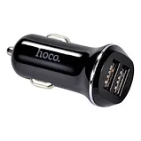 Автомобильное зарядное устройство HOCO Z1 Чёрное, фото 2