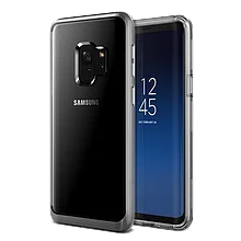 Чехол VRS Design Crystal Bumper для Galaxy S9 Steel Silver